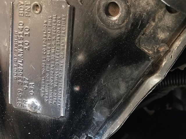 1969 Black Oldsmobile 442 Coupe