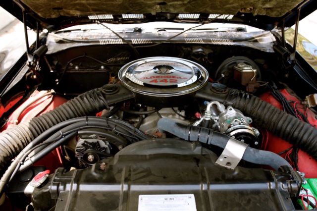 1969 Black Oldsmobile 442 Coupe