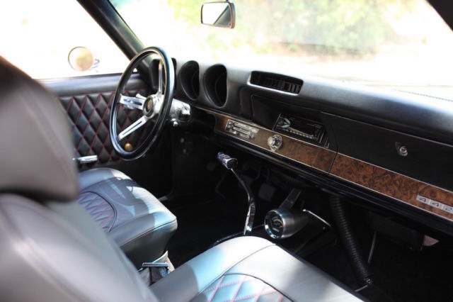 1969 Black Oldsmobile 442 Coupe