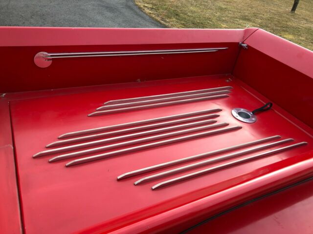 1956 California Red Ford F-100 Cab & Chassis