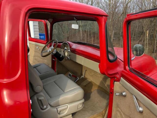 1956 California Red Ford F-100 Cab & Chassis