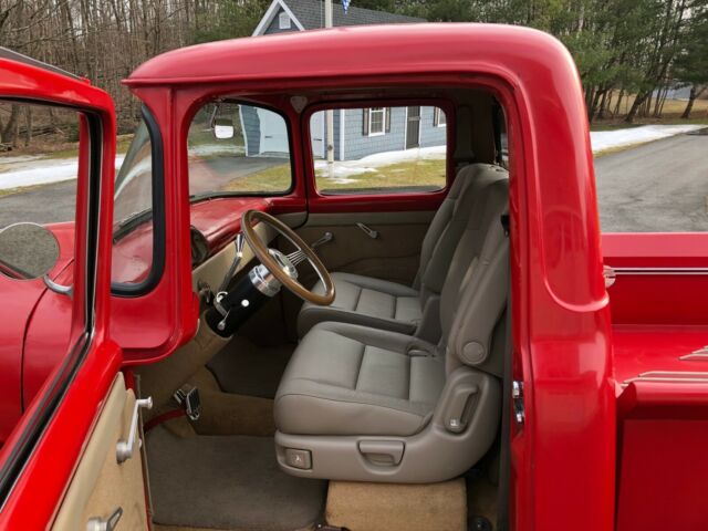 1956 California Red Ford F-100 Cab & Chassis