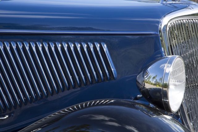 1934 Blue Ford 5 window coupe Coupe