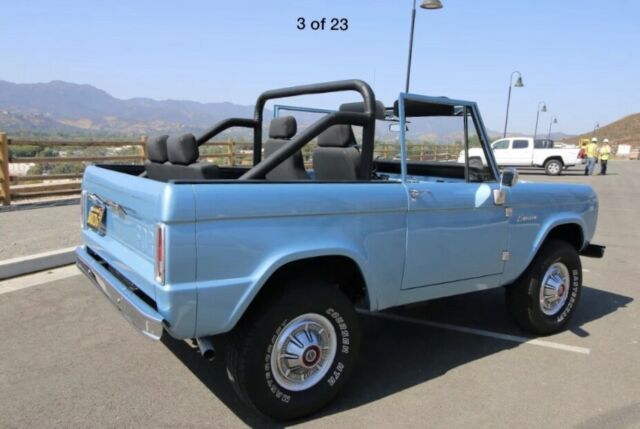 1967 Brittany Blue Ford Bronco SUV