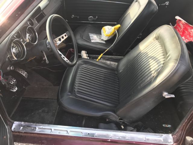 1968 Red Ford Mustang Coupe