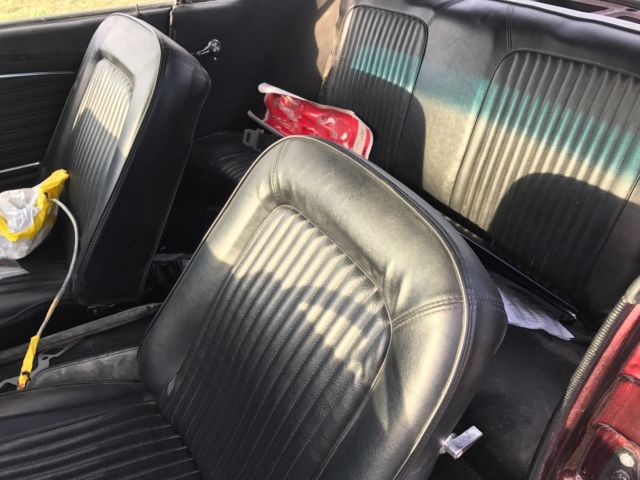 1968 Red Ford Mustang Coupe