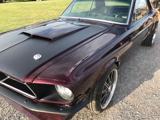 1968 Red Ford Mustang Coupe