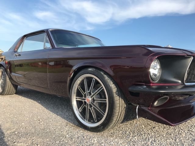1968 Red Ford Mustang Coupe