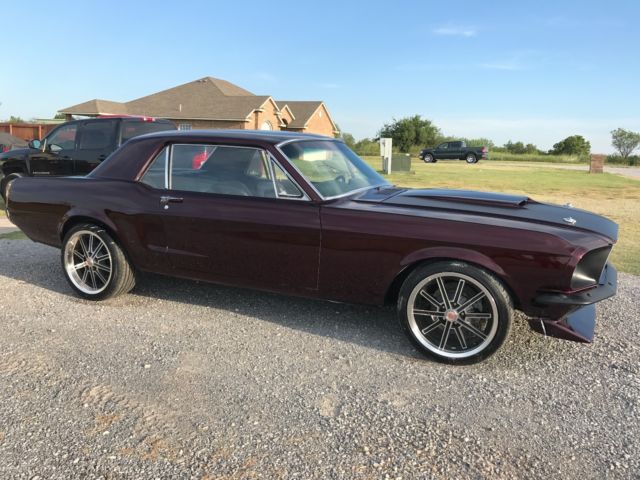1968 Red Ford Mustang Coupe