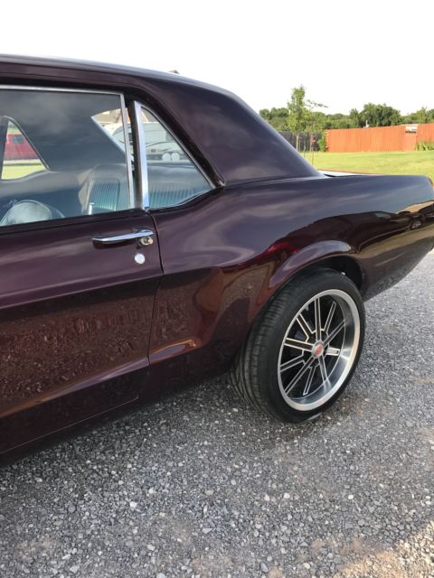 1968 Red Ford Mustang Coupe
