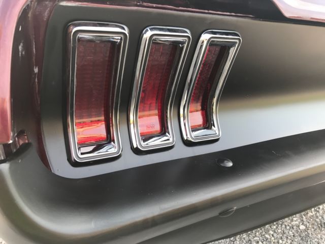 1968 Red Ford Mustang Coupe