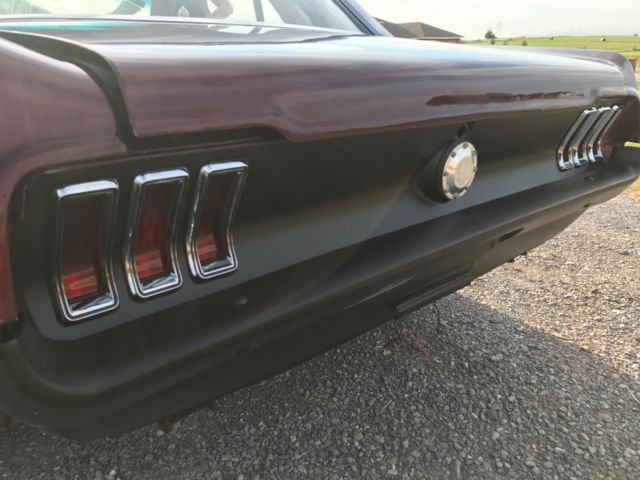 1968 Red Ford Mustang Coupe