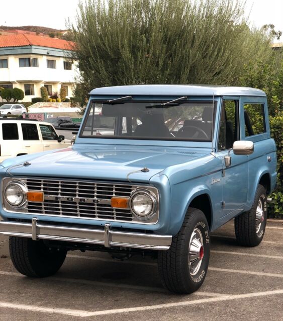 1967 Brittany Blue Ford Bronco SUV