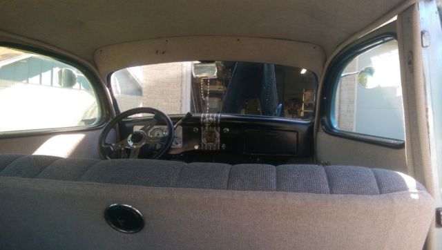 1935 Blue Ford Sedan Sedan