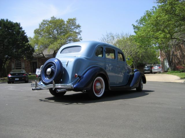 1935 Blue Ford Sedan Sedan