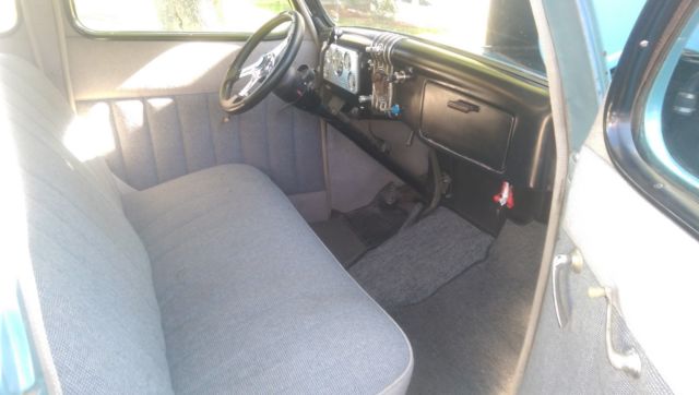 1935 Blue Ford Sedan Sedan