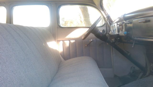 1935 Blue Ford Sedan Sedan