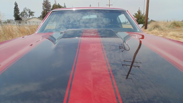 1971 Burgundy Chevrolet Chevelle Coupe