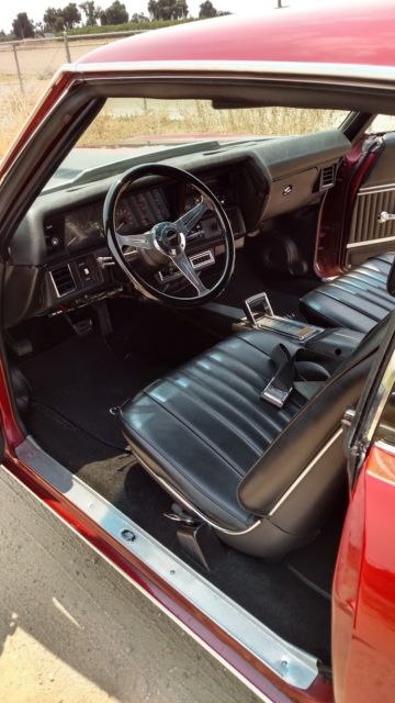 1971 Burgundy Chevrolet Chevelle Coupe