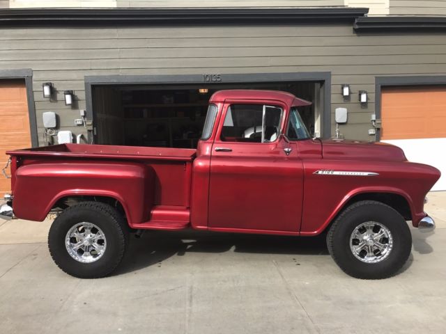 1955 Red Chevrolet Other Pickups