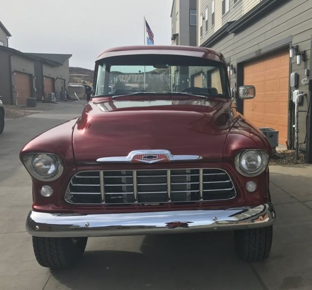 1955 Red Chevrolet Other Pickups