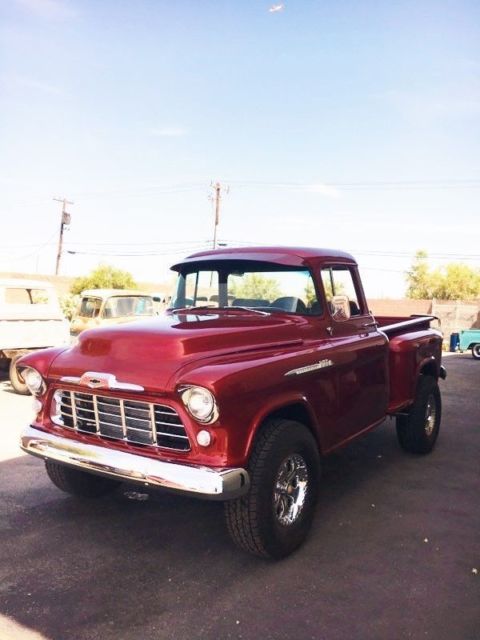 1955 Red Chevrolet Other Pickups