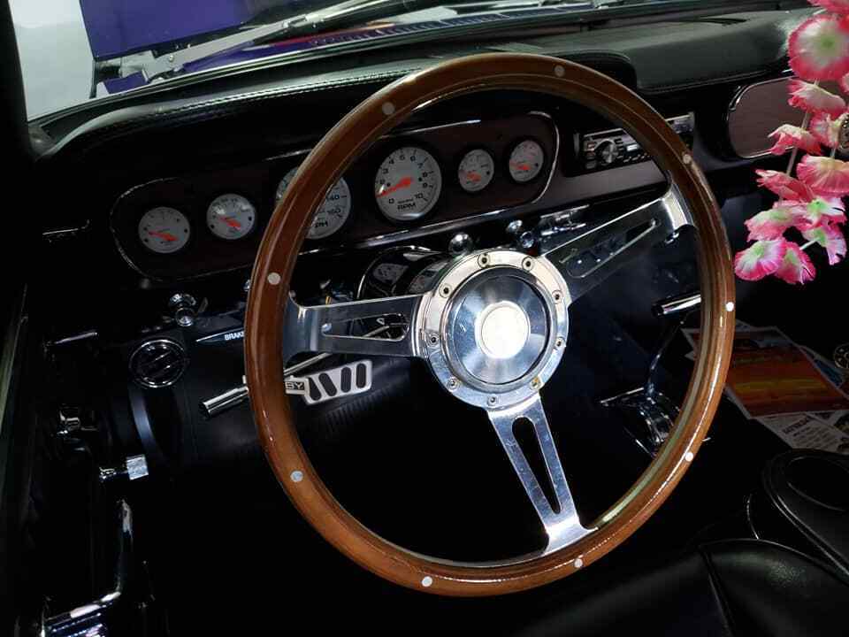 1965 Purple Ford Mustang Coupe
