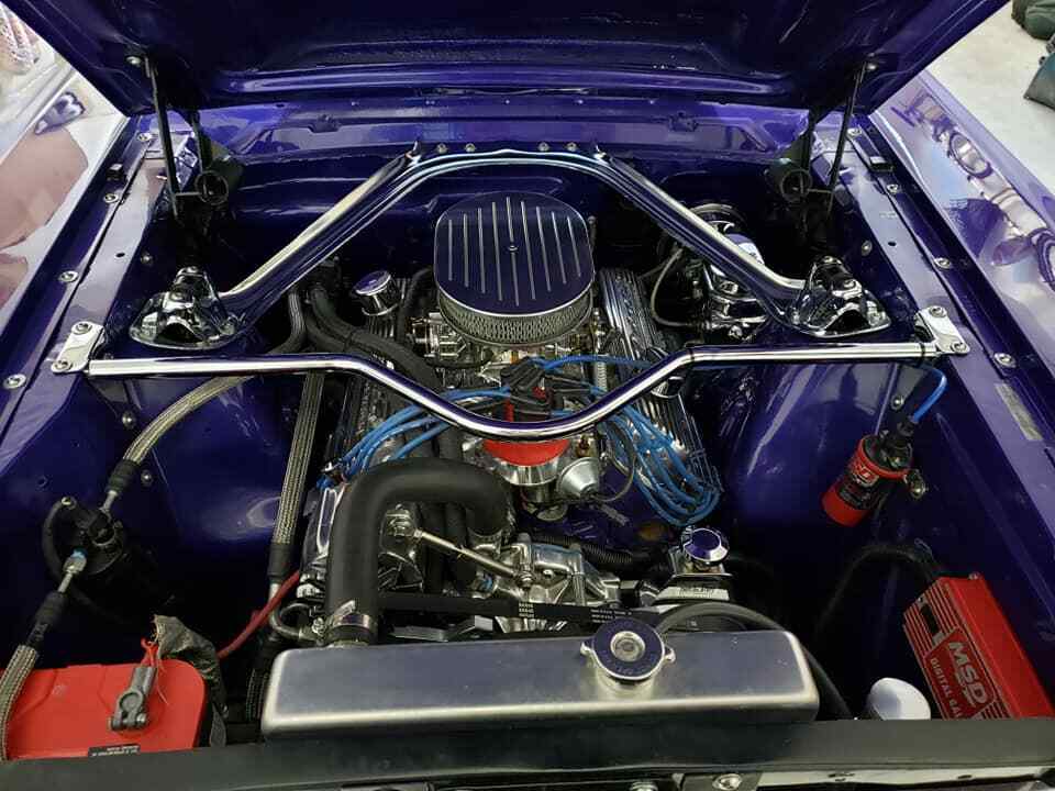 1965 Purple Ford Mustang Coupe