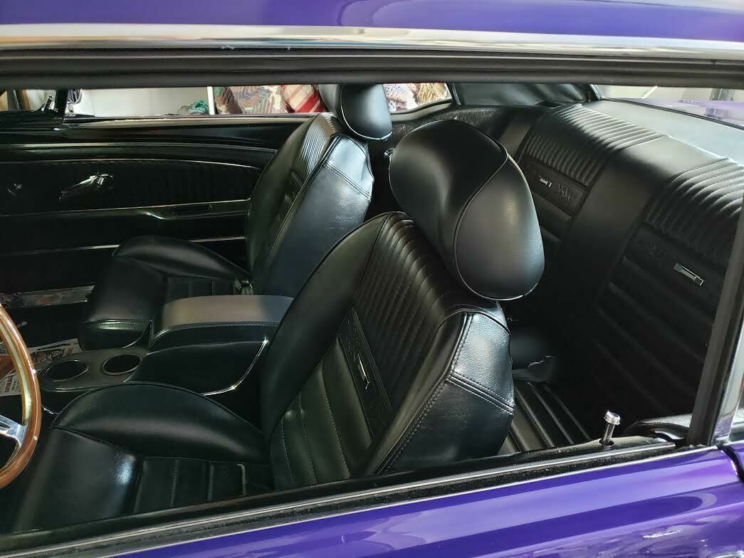 1965 Purple Ford Mustang Coupe