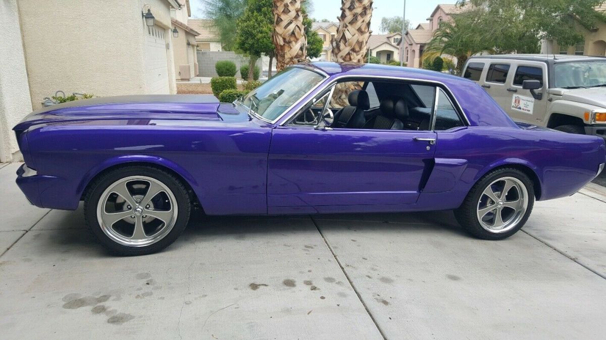 1965 Purple Ford Mustang Coupe