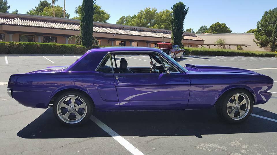 1965 Purple Ford Mustang Coupe