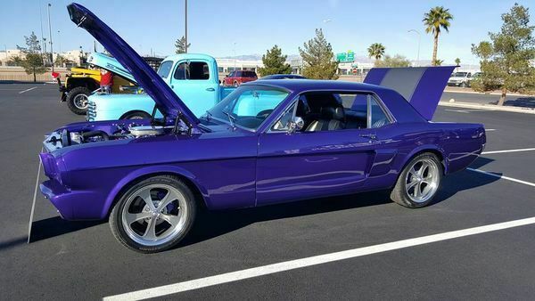 1965 Purple Ford Mustang Coupe