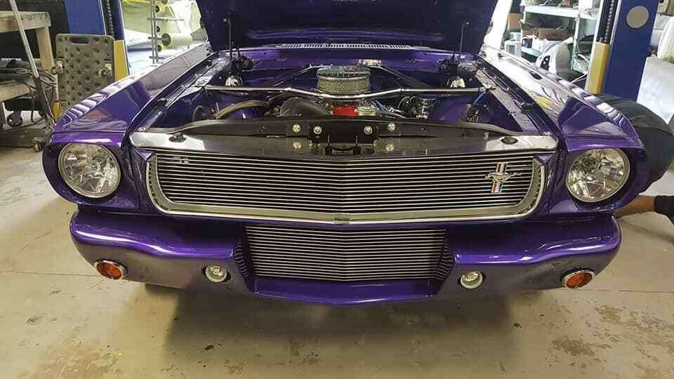 1965 Purple Ford Mustang Coupe