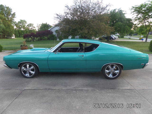 1969 Bright Calypso Metallic Ford Fairlane Coupe