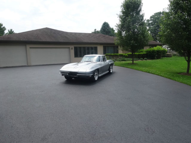 1965 sebring silver Chevrolet Corvette Coupe