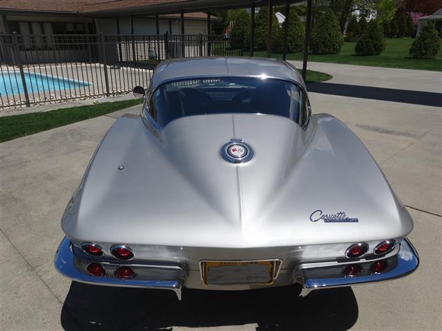 1965 sebring silver Chevrolet Corvette Coupe