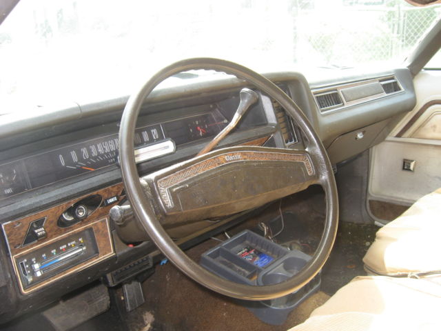 1973 Cream Chevrolet Capriceold 2 door hardtop