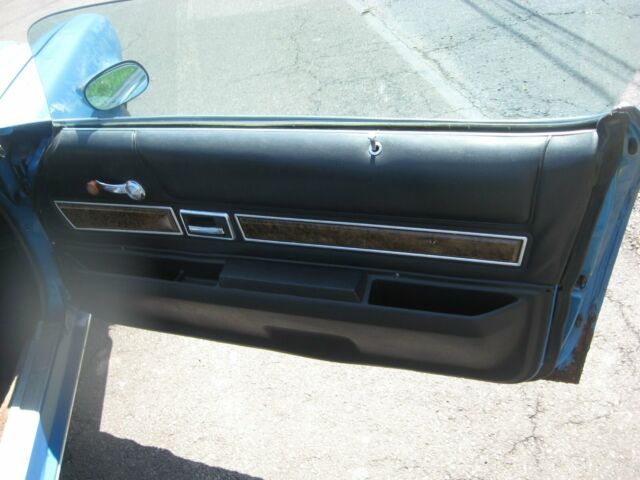 1972 Blue Chevrolet Camaro Coupe