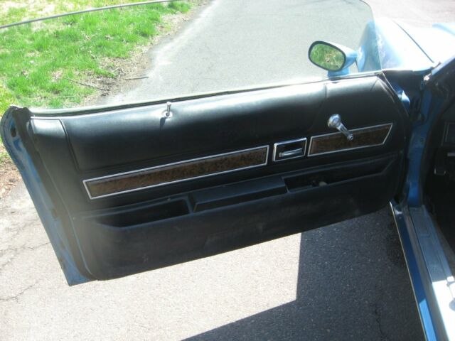 1972 Blue Chevrolet Camaro Coupe