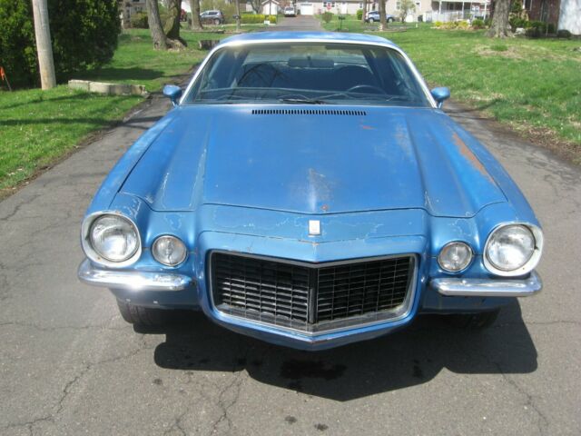 1972 Blue Chevrolet Camaro Coupe