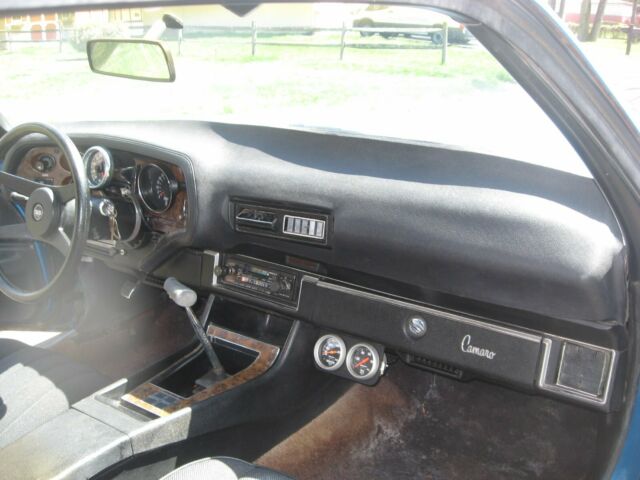 1972 Blue Chevrolet Camaro Coupe