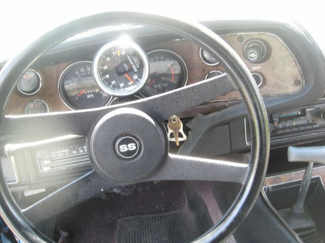 1972 Blue Chevrolet Camaro Coupe