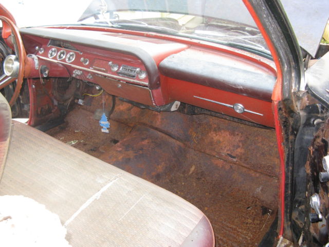 1962 Black Chevrolet Bel Air/150/210 2 door hard top