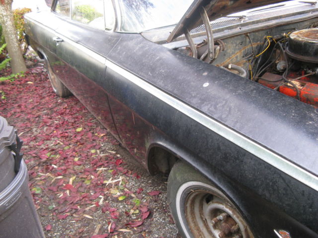 1962 Black Chevrolet Bel Air/150/210 2 door hard top