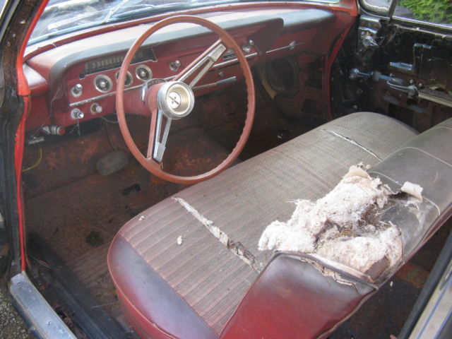 1962 Black Chevrolet Bel Air/150/210 2 door hard top