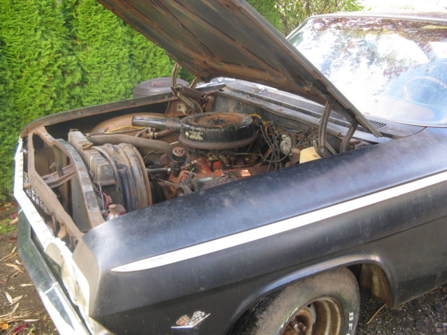 1962 Black Chevrolet Bel Air/150/210 2 door hard top