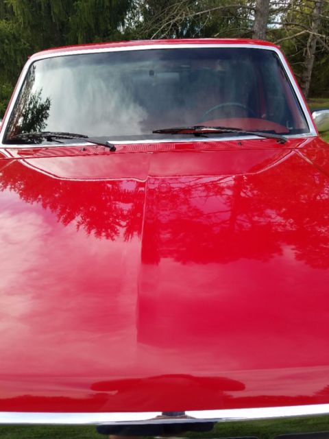 1992 Red Ford F-150 Regular cab short bed flareside