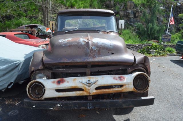 1956 Brown Ford F-100 Standard Cab Pickup
