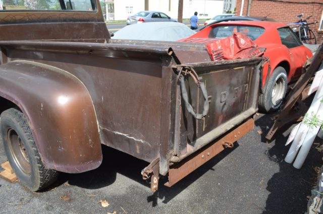 1956 Brown Ford F-100 Standard Cab Pickup