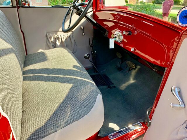 1926 Burgundy Ford Model T Coupe